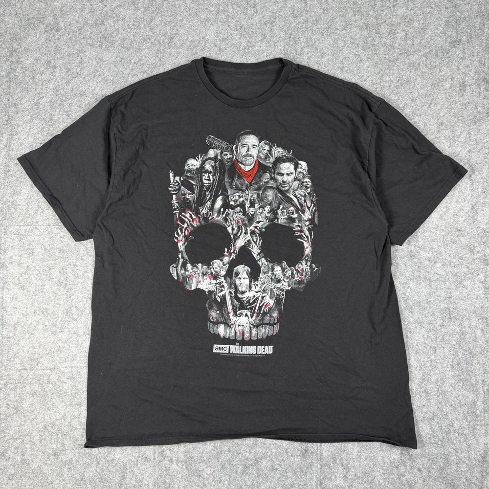 Vintage The Walking Dead Horror TV Show Promo T-Shirt Size XL